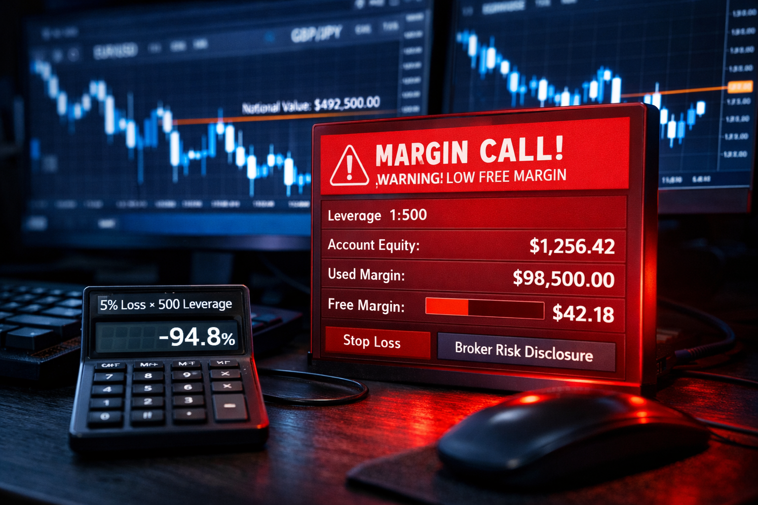 Risks of High Leverage Forex Trading: Margin Calls, Martingale and Risk Management