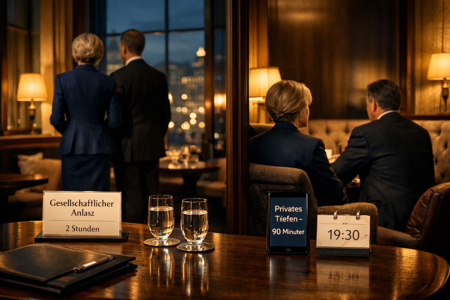 Elegante Wiener Hotellounge mit öffentlichem Anlass und privatem Treffen; dezente Begleitungsszenen, Vienna Begleitung Ihrer Träume.