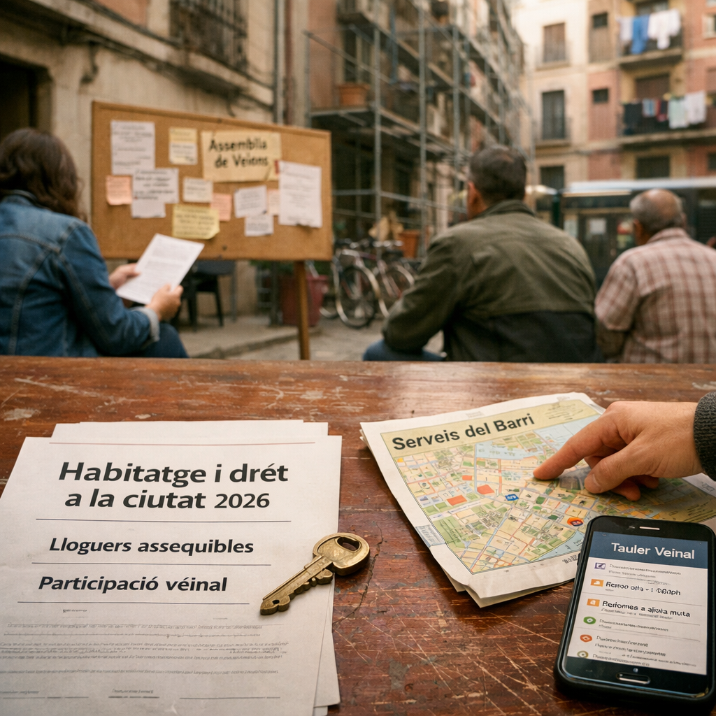 Habitatge i dret a la ciutat el 2026